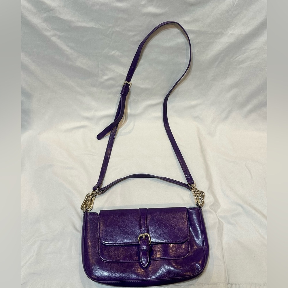 Steve Madden Deep Purple Crossbody Clutch Purse